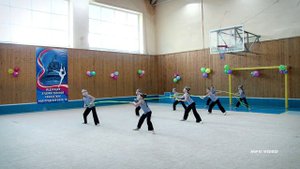 Выступления по художественной гимнастике - Яблочко