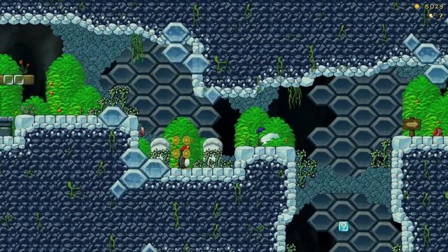 SuperTux 2: The Crystal Catacombs: Rusted and Decayed (all badguys, coins, and secrets) смотреть онлайн