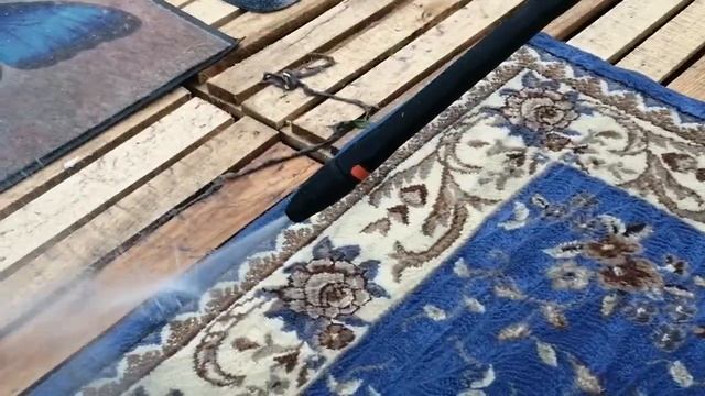 Мойка Stihl RE90 стираем ковры смотреть онлайн