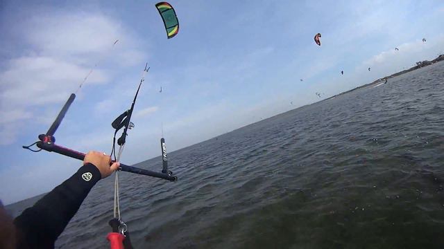 кайтинг,бугазская коса, сентябрь смотреть онлайн