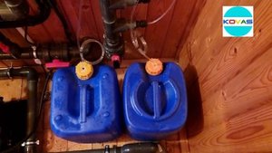 Станция обработки воды для каркасного бассейна - автоматическое дозирование химии