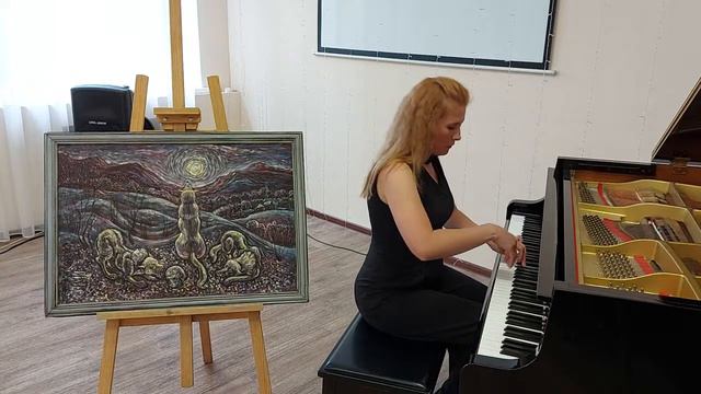 Михеева Ульяна - "Волки" пьеса из фортепианного цикла "Радость творчества"
