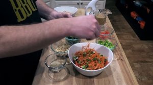 Vegan Thai Peanut Sauce Noodle Bowl Recipe