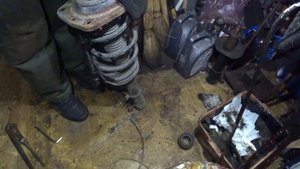 Замена подшипника верхней передней опоры Peugeot 807