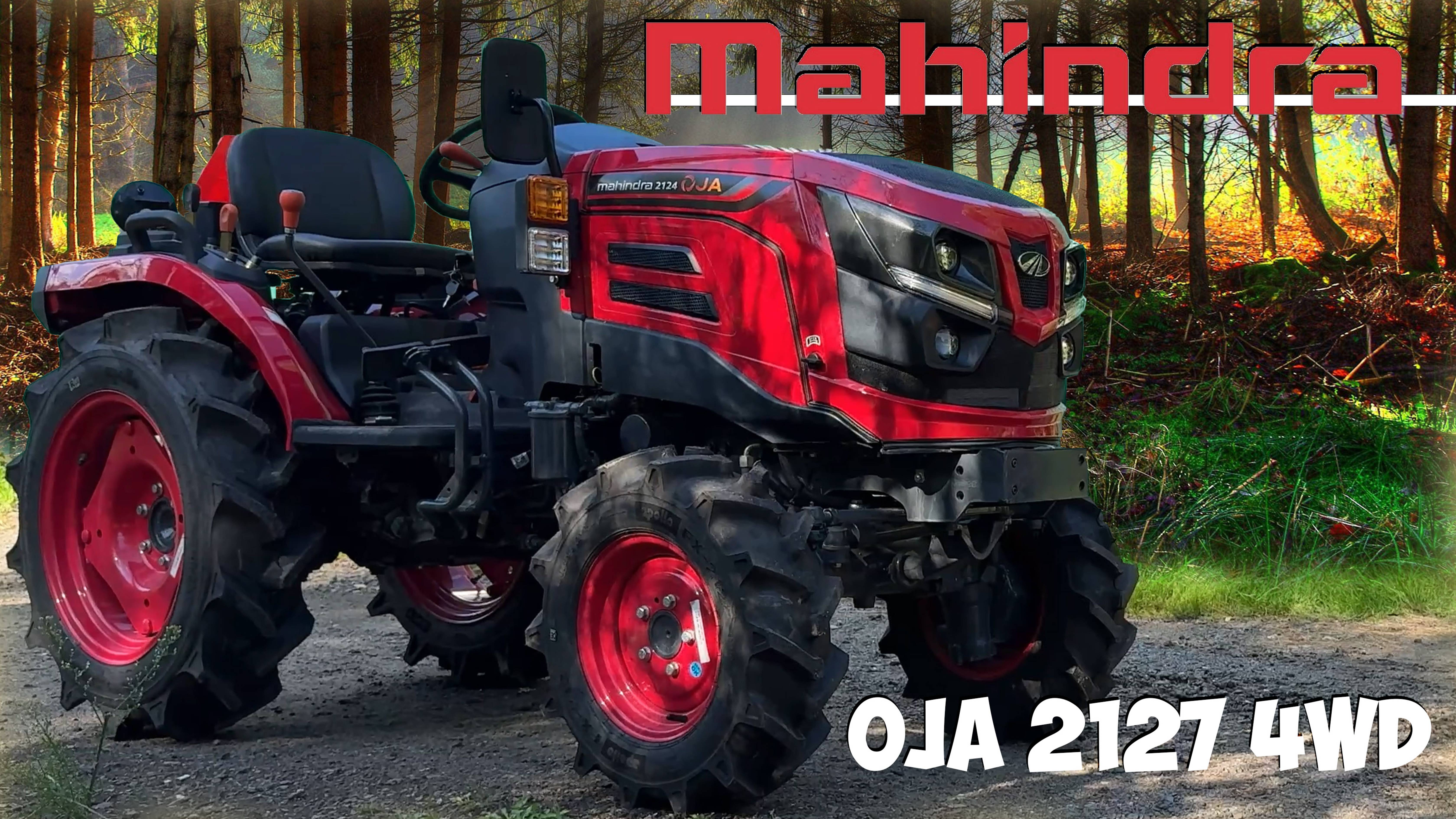 Будущее сельского хозяйства здесь! Минитрактор дизельный Mahindra OJA 2127 4WD с дв. Yanmar 27,5 л.с