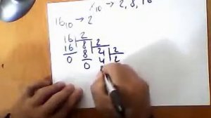 Перевод из 10-й системы счисления в 2, 8, 16-ю.