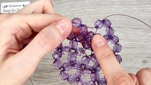 Мастер-класс Салфетка VS Подставка из бусин под Кружку/Схема моя❤️/ DIY beaded napkin