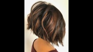 Стрижки  БОБ каре на ножке на короткие волосы.  Модные женские прически.   Фото.