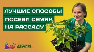 СРОКИ И СПОСОБЫ ПОСЕВА СЕМЯН НА РАССАДУ