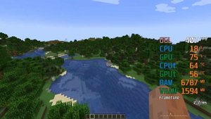 GeForce GTX 1660 -- Intel Core i5-12400F -- Minecraft FPS Test i5-12400