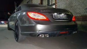 Перевоплощение выхлопной системы на Mercedes CL500 W216