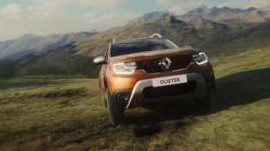 Новый Renault DUSTER продолжение легенды бездорожья - реклама Renault DUSTER