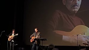 Олег Митяев  на концерте посвященном юбилею Булата Окуджавы в киноклубе Эльдар 28.04.2024