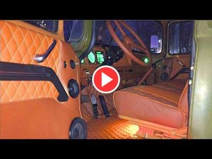 ШИКАРНЫЙ ЗИЛ-131 НА КОЖЕ! Стоит 3 МИЛЛИОНА. zil-131 mit Lederausstattung