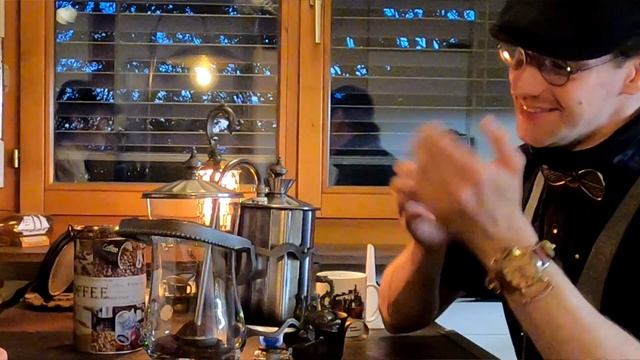 Feuer frei für Kaffee mit Alkohol - Die Dampfdruck-Kaffeemaschine смотреть онлайн