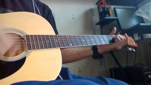 Кино - (В. Цой) В наших глазах. Кавер на гитаре