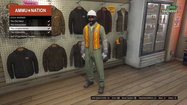GTA 5 Construction outfit how to get the vest on any outfit смотреть онлайн