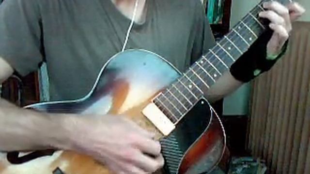 Artec arched guitar pickup demo part B, sound samples смотреть онлайн