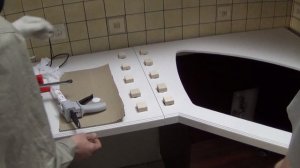 МОНТАЖ КУХОННОЙ СТОЛЕШНИЦЫ ИЗ АКРИЛОВОГО КАМНЯ.  Трудовые истории. Часть #3