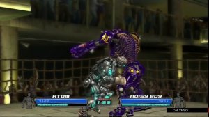 Живая сталь-Атом против Нойзи Боя(Real steel)Noisy Boy vs Atom