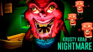 Спанч БОБ ЗоМбИ Krusty Krab Nightmare