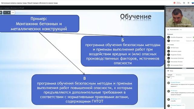 Актуальные вопросы охраны труда Новый порядок обучения по охране труда смотреть онлайн