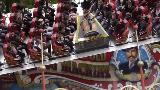 флай машина аттракцион Парк Горького смотреть онлайн