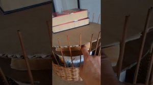 Как плести кашпо без дна из бумажной лозы DYI