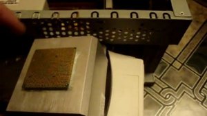 Как отделить прикипевший процессор от радиатора