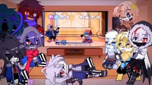 */Sans AU React Skeleton Bros FNF/*