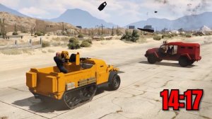 GTA 5 ONLINE - HALF-TRACK VS SCARAB (WHICH IS BEST?)