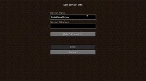 How to add an minecraft server to your server list.