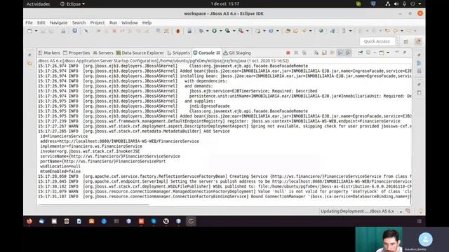 Solucion de Doble Deployment en JBoss y corrección de libreriías para Compilación Java EE 6 смотреть онлайн