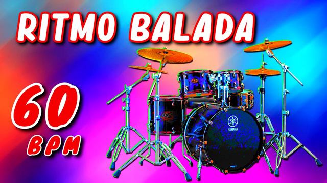 Ritmo de balada 60 bpm base de batería смотреть онлайн