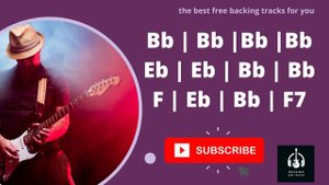 B Flat Major Blues Backing Track - Best Backing Jam Tracks - 12 Bar Blues in Bb major #backingtrack