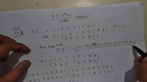 Permutation group (part 7) for bsc 3rd yr by Ram Arora