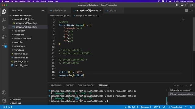 Typescript For Beginners | Arrays and Objects | Hindi/Urdu