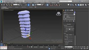 Модификаторы для интерьера в 3d max - bend, ffd, lattice, melt