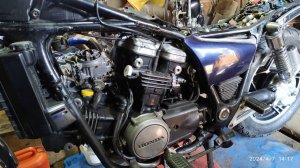 Итальянский карбюратор на Хонду Магну. Один вместо четырёх. Примерка и подготовка к установке карба.