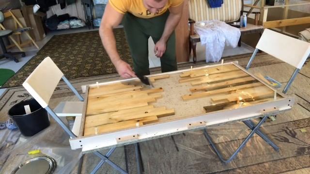 Изготовление журнального стола, часть 2. смотреть онлайн