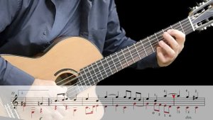 Иоганн Себастьян Бах. КАНОН - переложение для гитары.