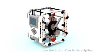 Инструкция по сборке  простых часов из Lego Mindstorms EV3 [45544]+[45560]