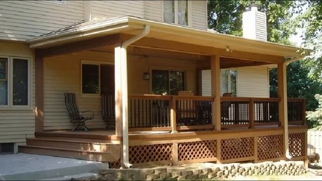 Пристройка террасы к дому смотреть онлайн