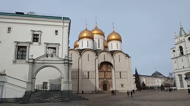 Москва. Кремль. Соборная площадь
