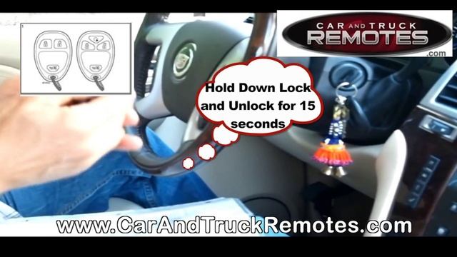 Cadillac Escalade 2 Replacement Remote Programming 2007 2010 смотреть онлайн