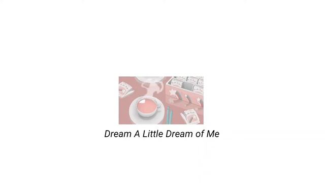 Vintage Panda  Dream A Little Dream Of Me COVER