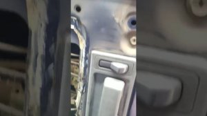 Ремонт внешней ручки Ниссан Серена с23 внешней раздвижной двери