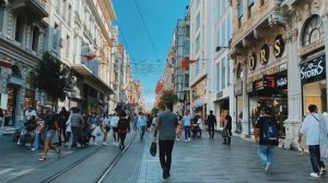 Istiklal Street Walking Tour - Istanbul City - Heart Of Istanbul - 16 SEP - 4K