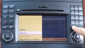 How to enter engineering mode in Mercedes COMAND APS NTG 2.5 (hidden secret service menu)