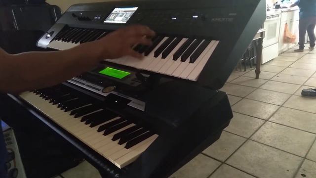 Como sacar intro de julio elias en Yamaha psr 550 540 смотреть онлайн